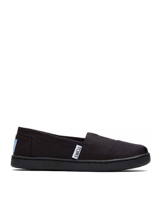 Παιδικές Εσπαντρίγιες Slip-On Μαύρες Alpargata