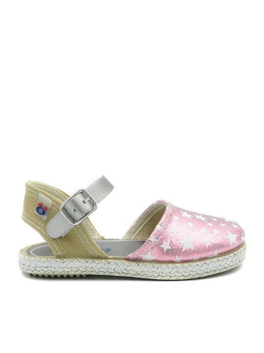 Espadrile pentru Copii cu închidere metalică reglabilă Roz