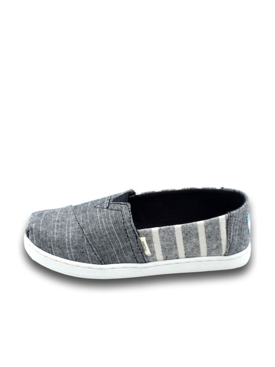 Παιδικές Εσπαντρίγιες Slip-On Μαύρες Alpargata Cabana Classic