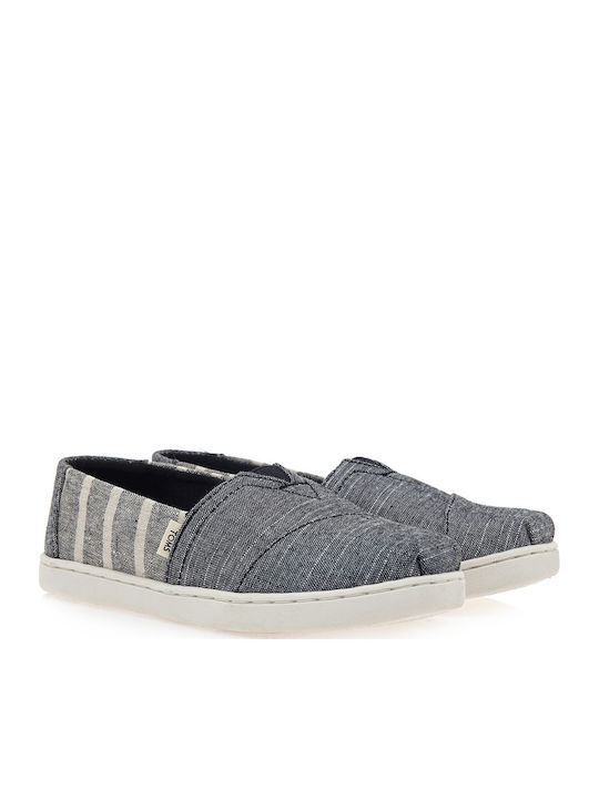 Παιδικές Εσπαντρίγιες Slip-On Μαύρες Alpargata Cabana Classic