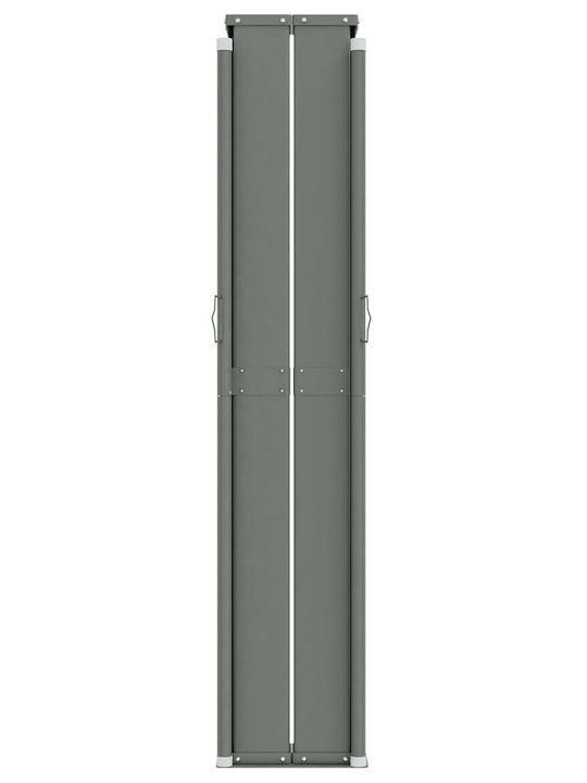 vidaXL Seitenrolloschatten Garten Cream 2.2x10m