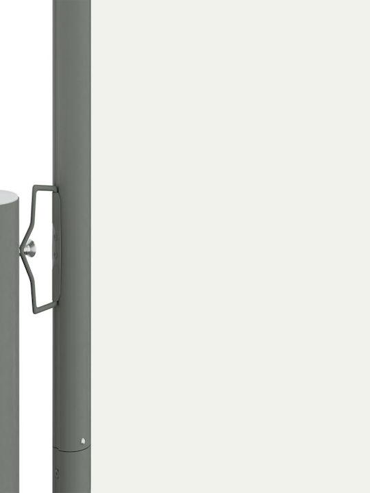 vidaXL Seitenrolloschatten Garten Cream 2.2x10m