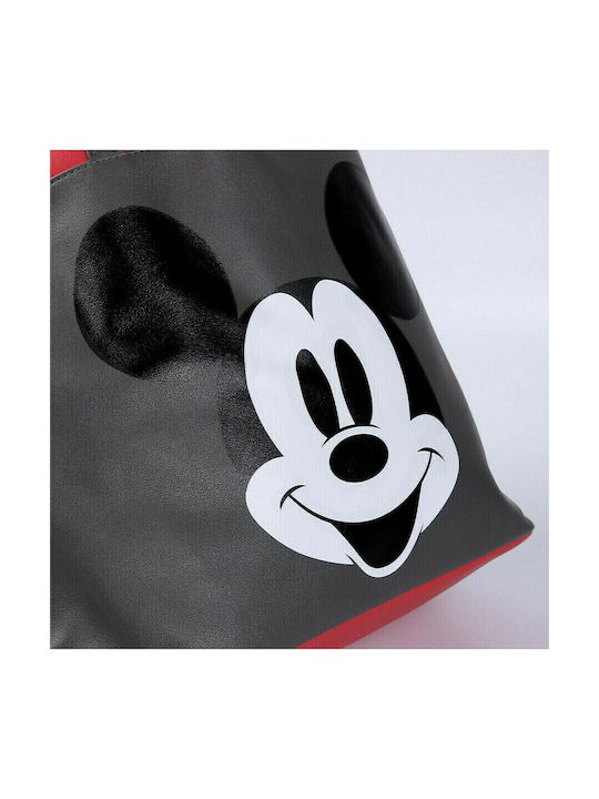 Mickey Mouse Clubhouse Παιδική Τσάντα Ώμου Μαύρη 32x13εκ.