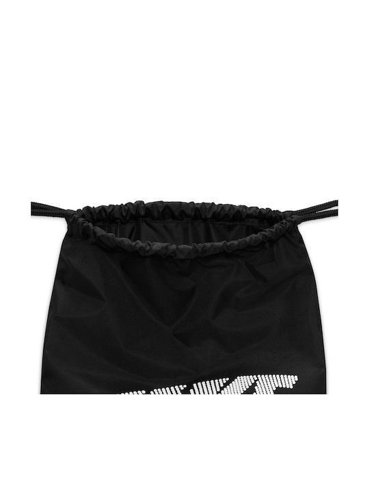 Nike Παιδική Τσάντα Πουγκί Μαύρη 36x46εκ.