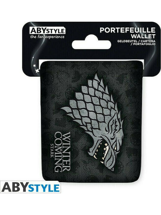 Abysse Stark Game Thrones Παιδικό Πορτοφόλι Μαύρο