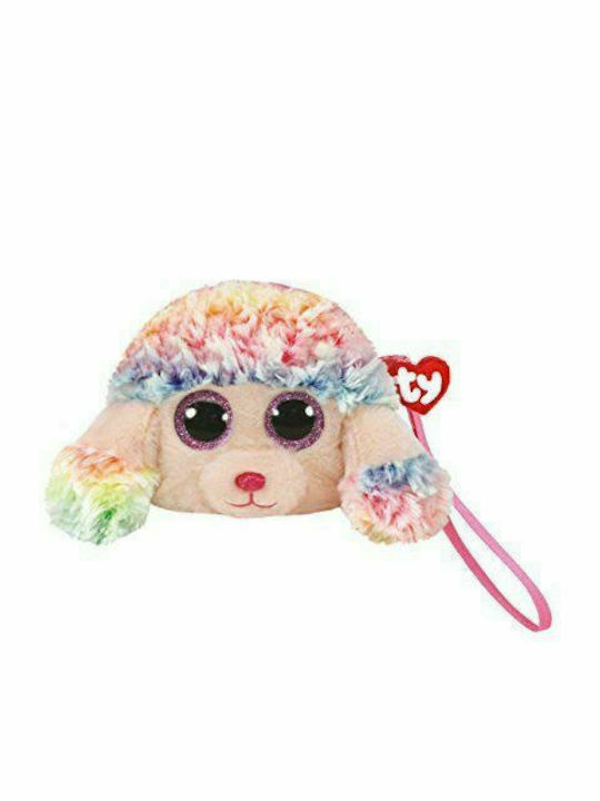 TY Portofel pentru copii cu buzunar pentru monede cu fermoar Poodle TY Portofel pentru copii cu buzunar pentru monede cu fermoar Poodle