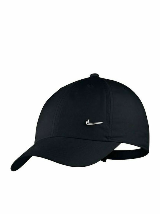 Nike Kids' Hat Jockey Fabric Heritage Black