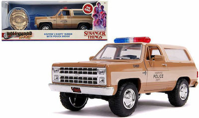 Jada Toys Stranger Things: Hopper's 1980 Chevy Vehicle Replica in Scale 1:24