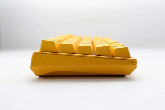 Ducky One 3 Mini Gaming Mechanical Keyboard 60% with Cherry MX Red switches and RGB lighting (English US) Yellow