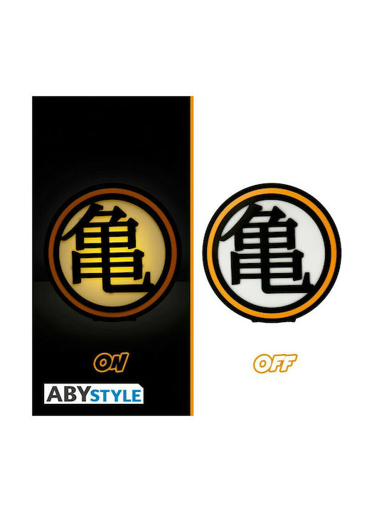 Abysse Παιδικό Διακοσμητικό Φωτιστικό Dragon Ball Z Kame Symbol Μαύρο 17x17.4x6εκ.