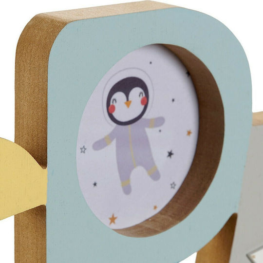 DKD Home Decor Επιτραπέζιο Διακοσμητικό Space από Ξύλο