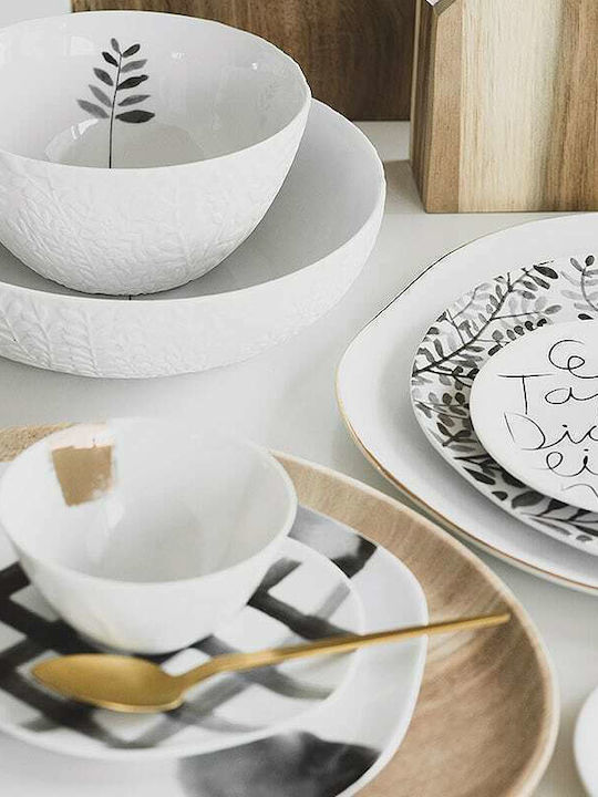 Raeder Mix and Match Serving Bowl Round made of Porcelain White with Diameter 18.5cm