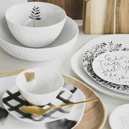 Raeder Mix and Match Serving Bowl Round made of Porcelain White with Diameter 18.5cm