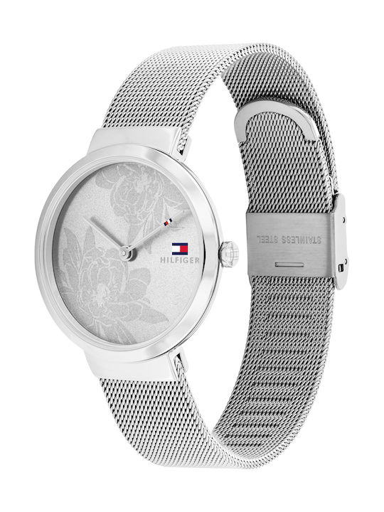 Tommy Hilfiger Libby Watch with Silver Metal Bracelet