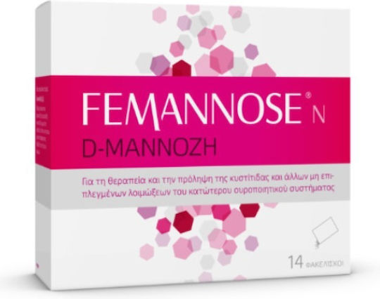 VIOSER Femannose N D-Mannose Special Food Supplement 14 sachets