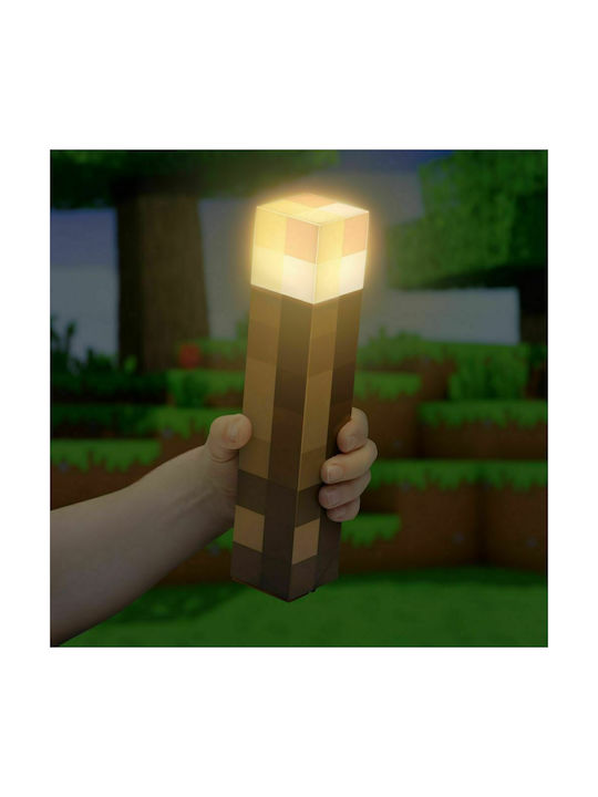 Paladone Kids Decorative Lamp Torch Yellow 6x6x28εκ.