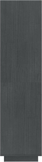 Bibliothek Grau 40x35x135cm