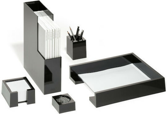 Durable Plastic Filing Tray Black 35x26.5x6cm
