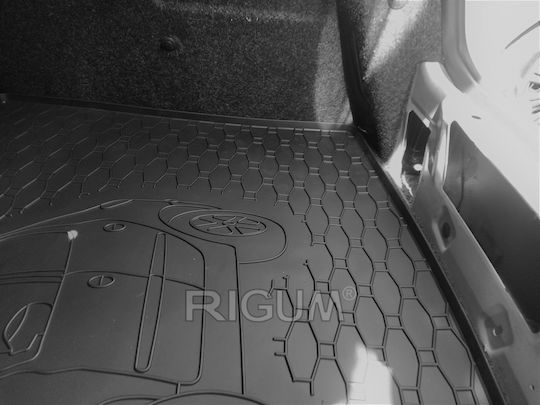 Rigum Trunk Mat for Peugeot 206 1998 2009 Black
