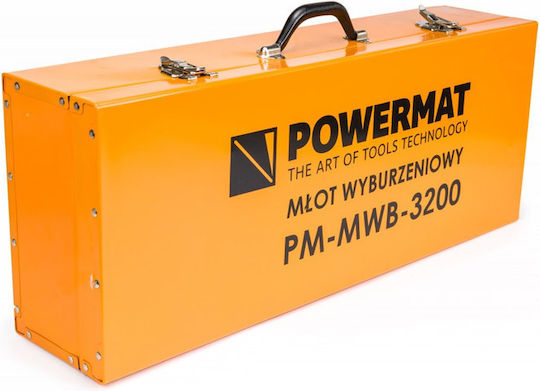Powermat Percuție Demolator Electrică 3200W cu Suport HEX PM-MWB-3200