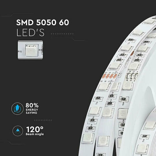 V-TAC LED-Streifen 24V RGB Licht 10m Typ SMD5050