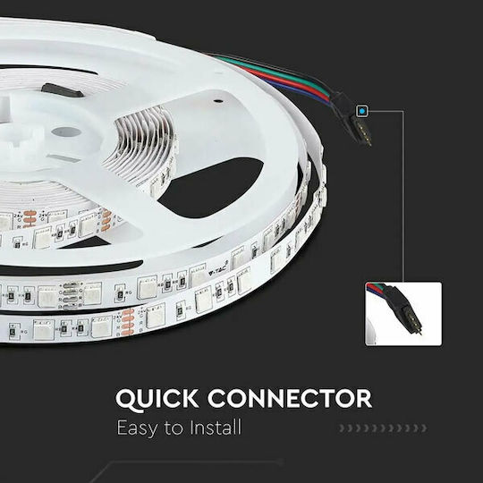 V-TAC LED-Streifen 24V RGB Licht 10m Typ SMD5050
