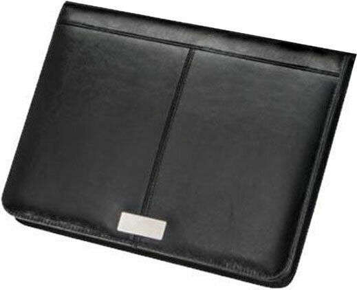 Next Clipboard Bifold Conference for Paper A4 Black Portfolio 1pcs