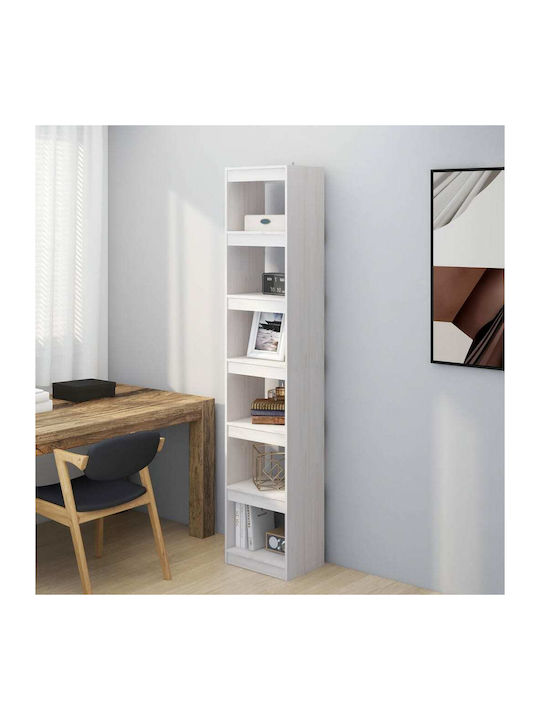 Shelving Unit Floor White 40x30x199cm