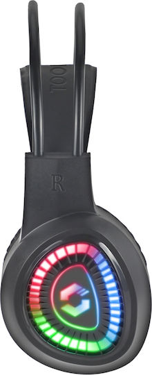 SpeedLink Voltor LED Over Ear Gaming Headset με σύνδεση 2x3.5mm / USB