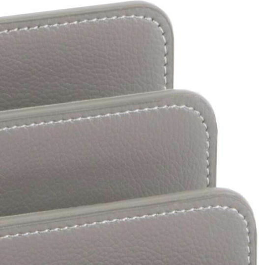 Leather Envelope Holder in Gray Color 1pcs 17.5x10x14cm