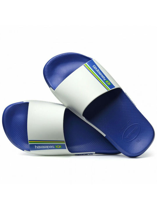 Brazil Men's Slides White