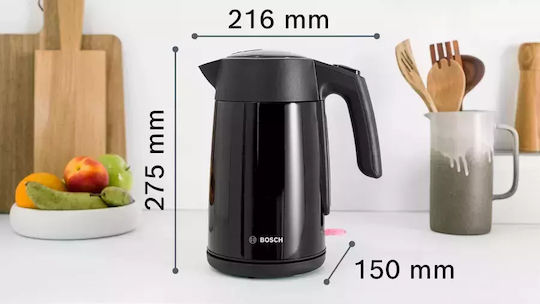 Bosch Kettle 1.7lt 2400W Black