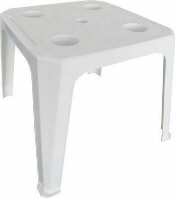 Auxiliary Malibu Free Standing 44x44x40cm White Auxiliary Malibu Free Standing 44x44x40cm White