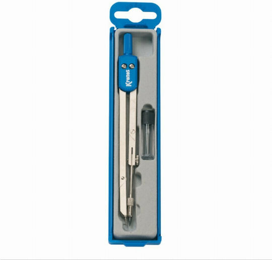 Kronos 303 Metallic Compass with Point in Case Multicolour (Μiscellaneous colours)