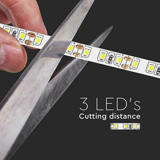V-TAC LED Strip 12V Warm White Light 5m Type SMD3528