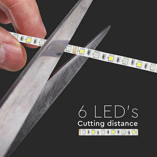 V-TAC Ταινία LED 12V RGBW Φως 5m Τύπου SMD5050