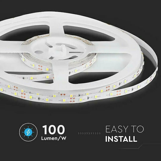V-TAC Ταινία LED 12V Θερμό Λευκό Φως 5m Τύπου SMD3528