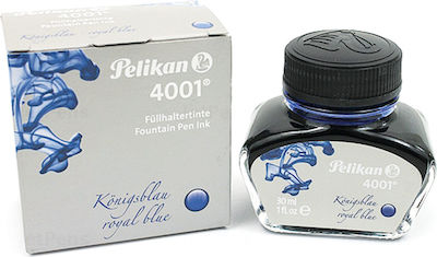 Pelikan 4001 Ανταλλακτικό Μελάνι για Πένα σε Μπλε χρώμα 30ml