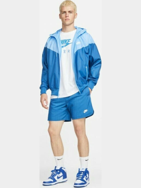 Sportswear Jacket Windproof Blue