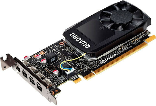 PNY Quadro P1000 rev. 2.0 4GB GDDR5 Κάρτα Γραφικών