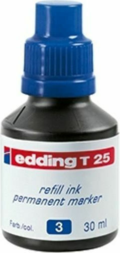 Edding T25 Replacement Ink for Blue Marker 30ml