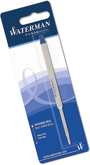 Waterman Ballpoint Fine Replacement Ink for Pen Fine Blue