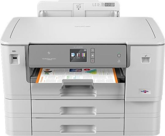 Brother Έγχρωμο Πολυμηχάνημα Inkjet με WiFi και Mobile Print HL-J6010DWRE1