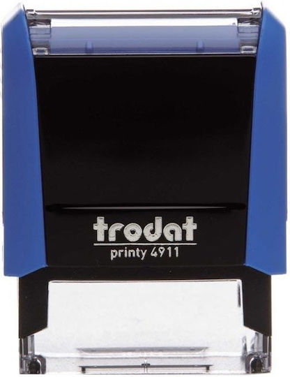 Trodat Printy 4911 Rectangular Self-Inking Stamp "Text" and Black Ink
