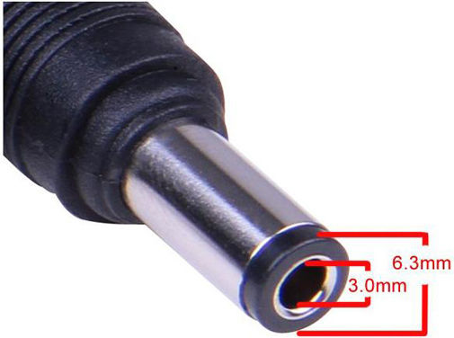 Laptop Charger 75W 15V 5A for Toshiba with Detachable Power Cable