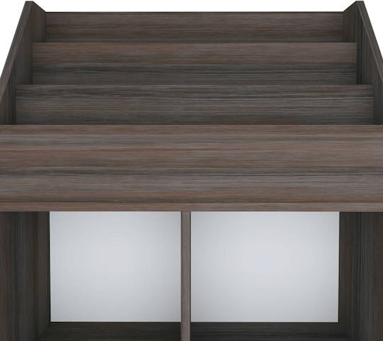 Raft De Podea Pentru Copii Gri/Sonoma 71x30x114 cm