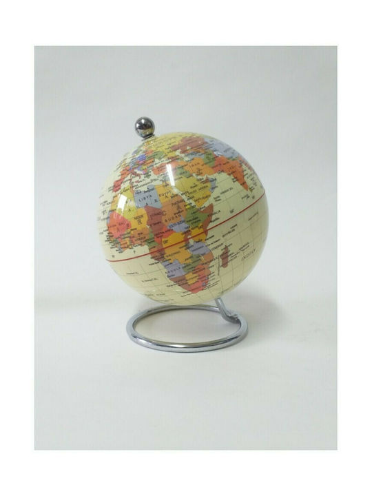 World Globe with Diameter 10cm and Height 13cm