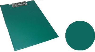 Metron Clipboard with Clamp for Paper A4 Mandarin Green 1pcs