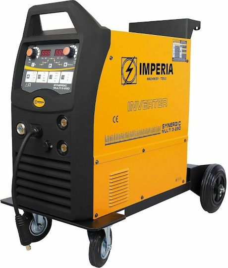 Imperia Електрожен Inverter MAG / MIG / TIG / ММА / FCAW с Максимален Ток на Заваряване 250Спецификация и Работен Цикъл 40%