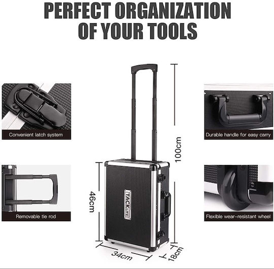 Tacklife HHK5B Tool Case with 177 Tools
